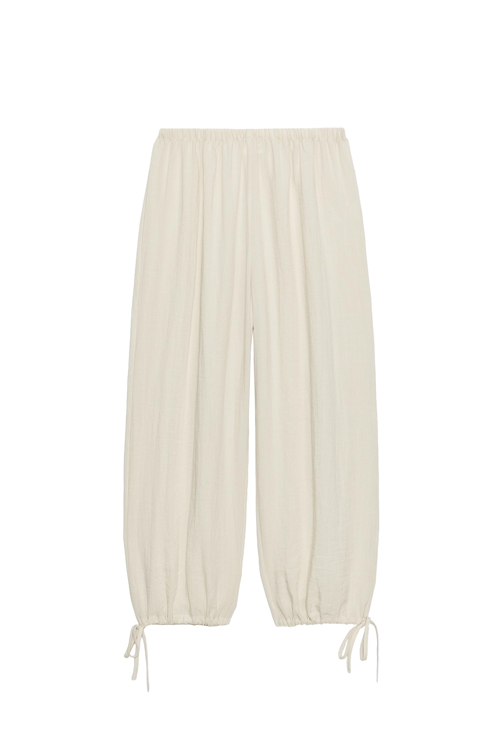 PANTALÓN BOMBACHO BAJO AJUSTABLE