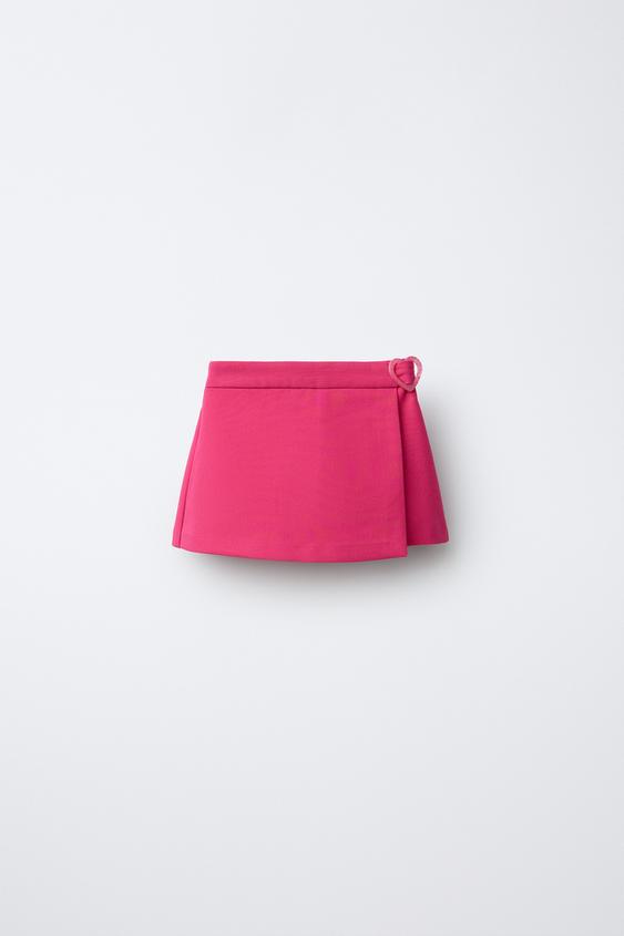 FALDA BERMUDA CORAZÓN - Fucsia | ZARA España