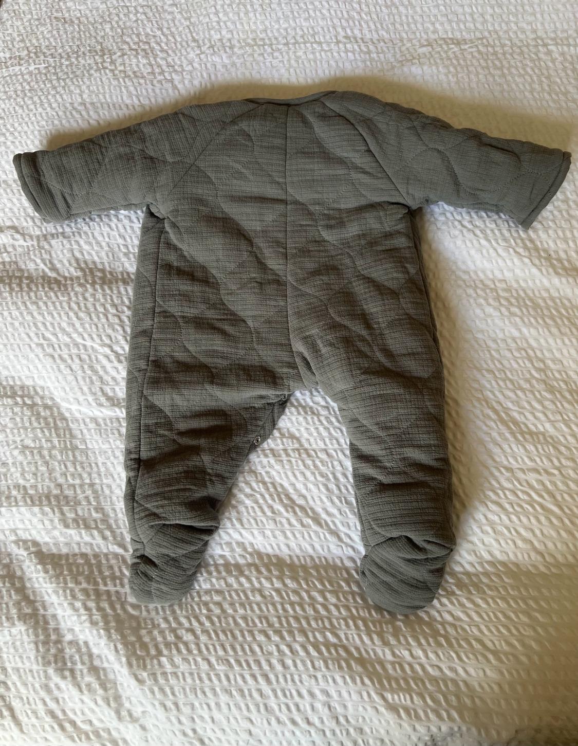 QUILTED FAUX SHEARLING ONE-PIECE SUIT - Image 2