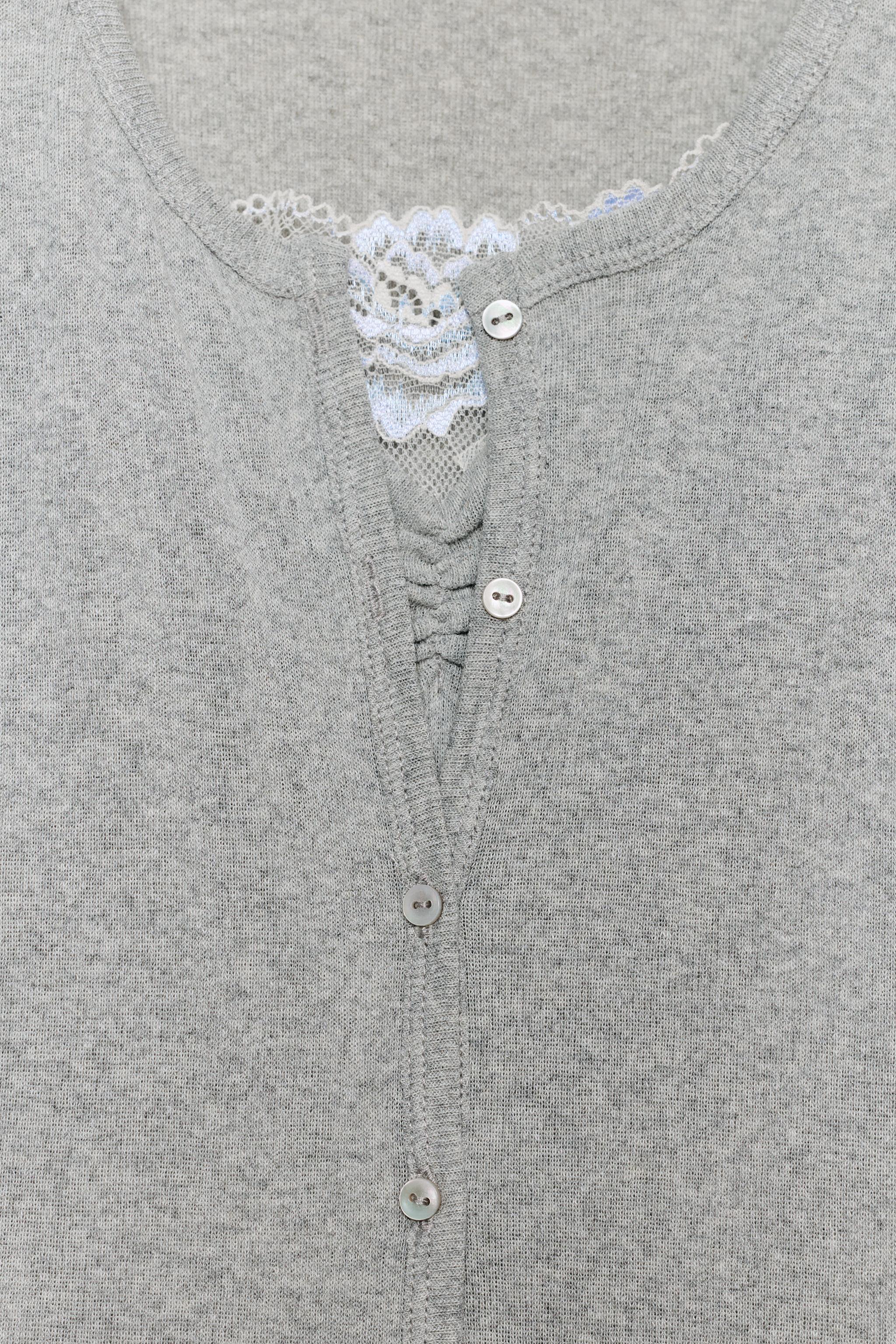 COMBINATION LACE TOP JACKET