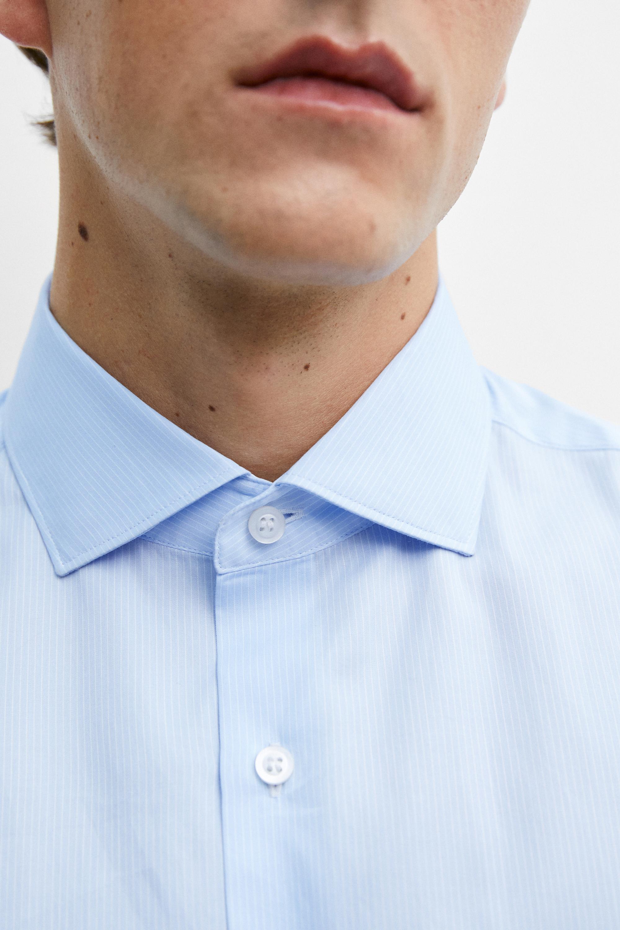 100% cotton striped shirt