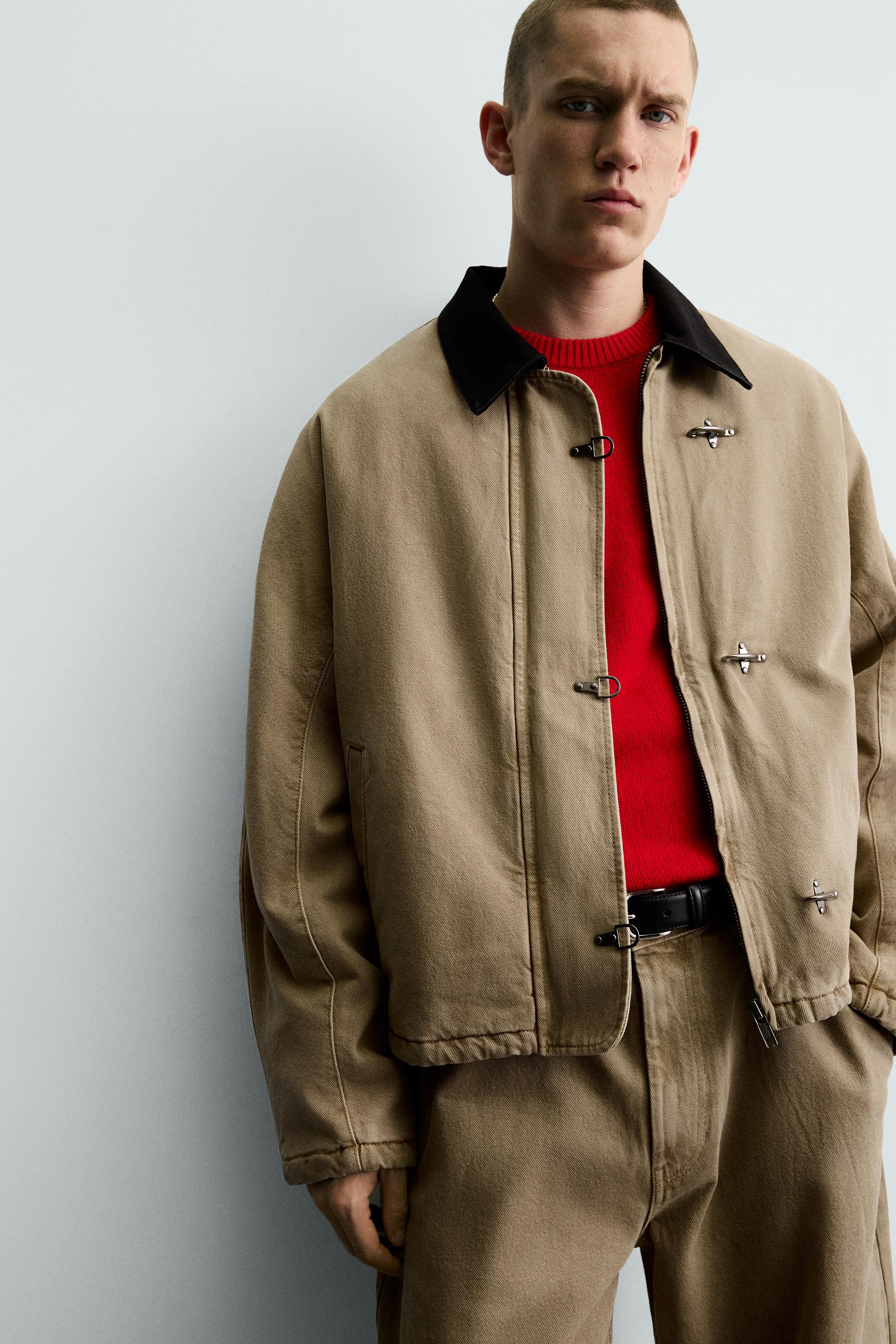 BLOUSON COL BIMATIÈRE BRANDEBOURGS