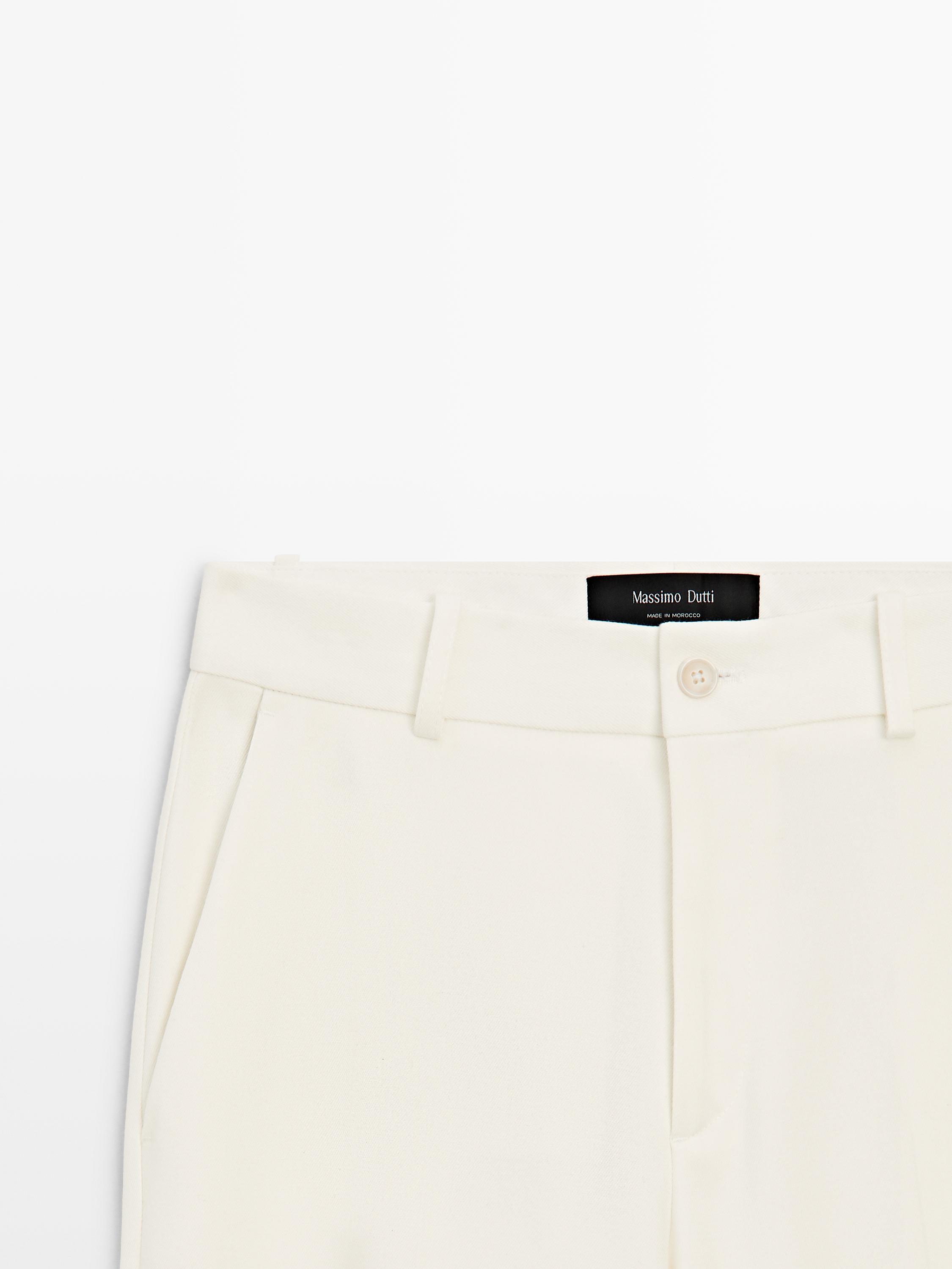 Pantalon droit et fluide