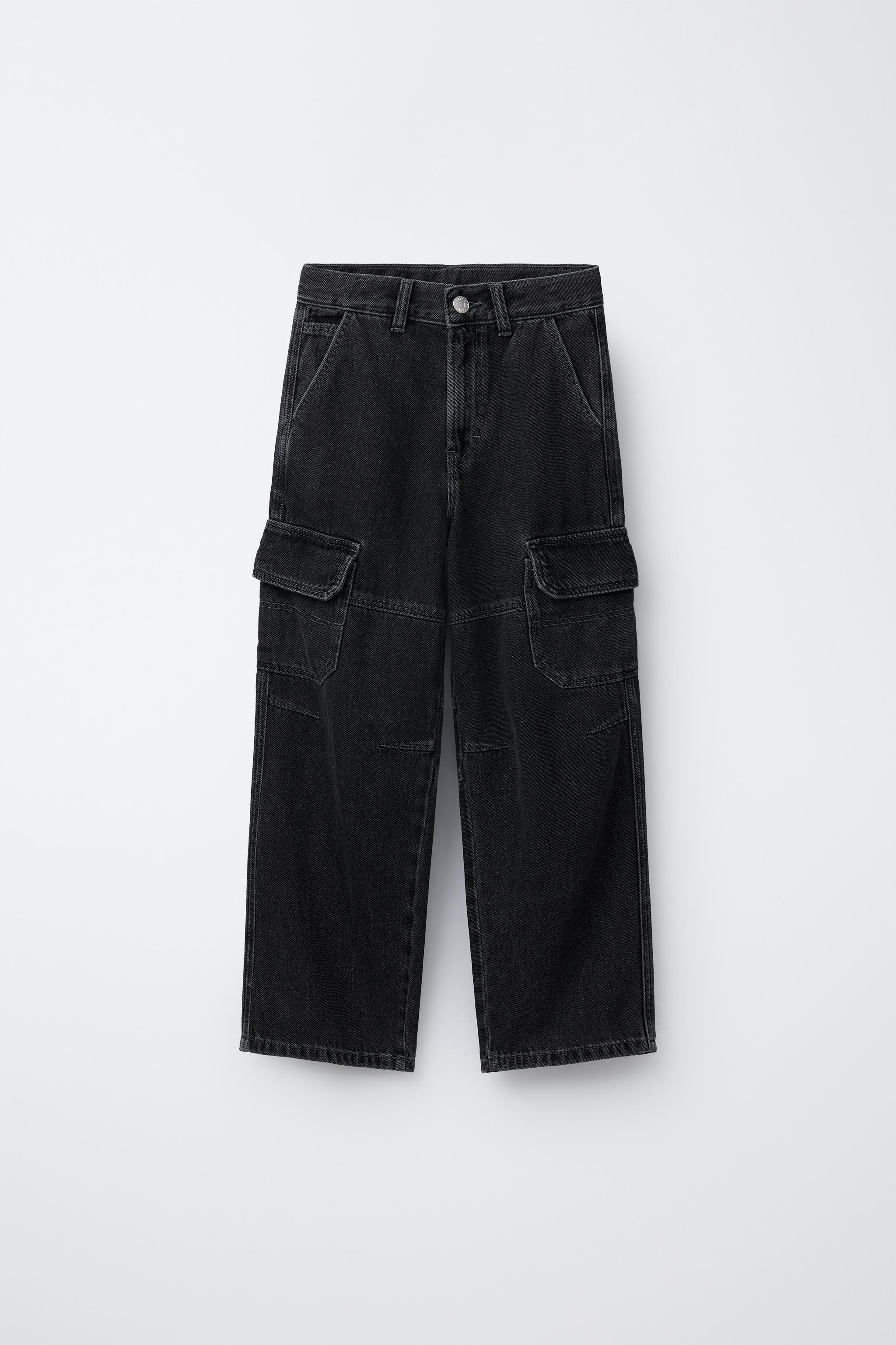 CARGO JEANS - Grey | ZARA New Zealand
