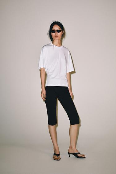 FITTED SUPIMA® T-SHIRT - White by Zara - Image 0