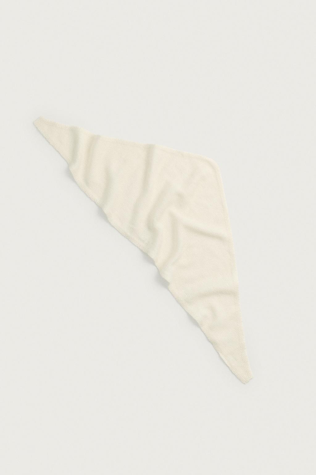 Linen And Cashmere Knit Bandana — Men's