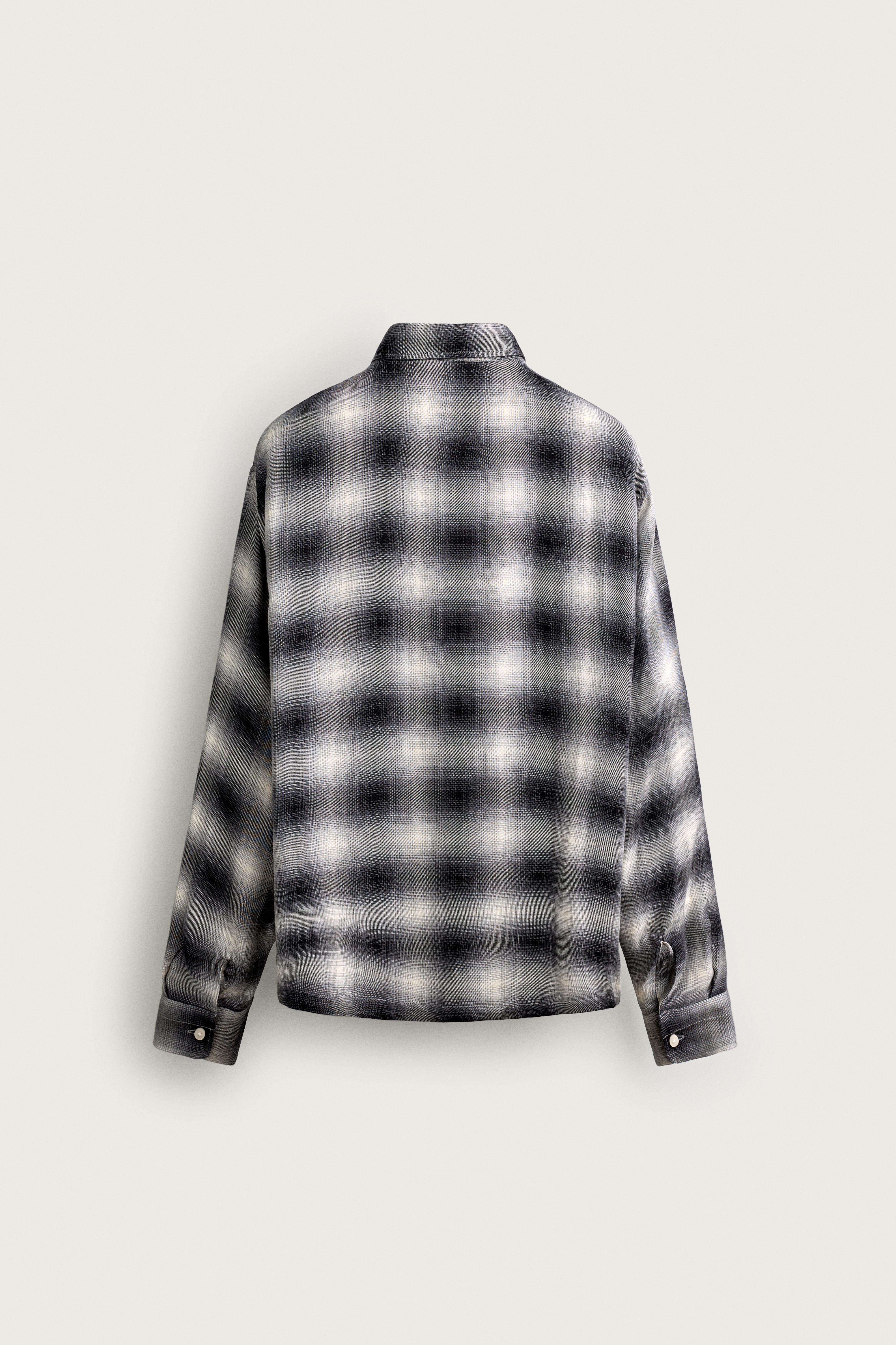 PLAID FLUID SHIRT