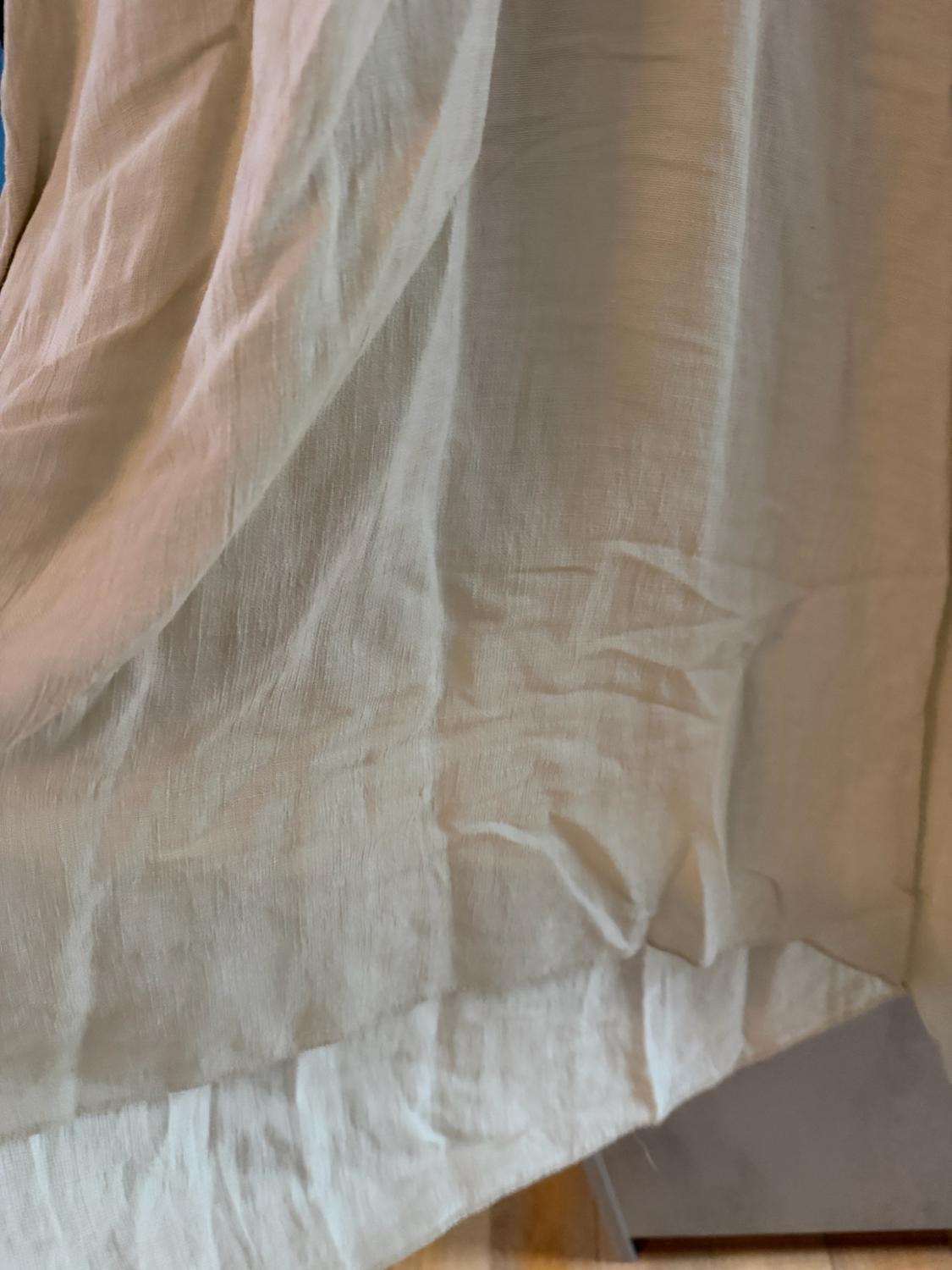 LINEN BLEND DRESS WITH EMBROIDERY - LIMITED EDITION - Image 5