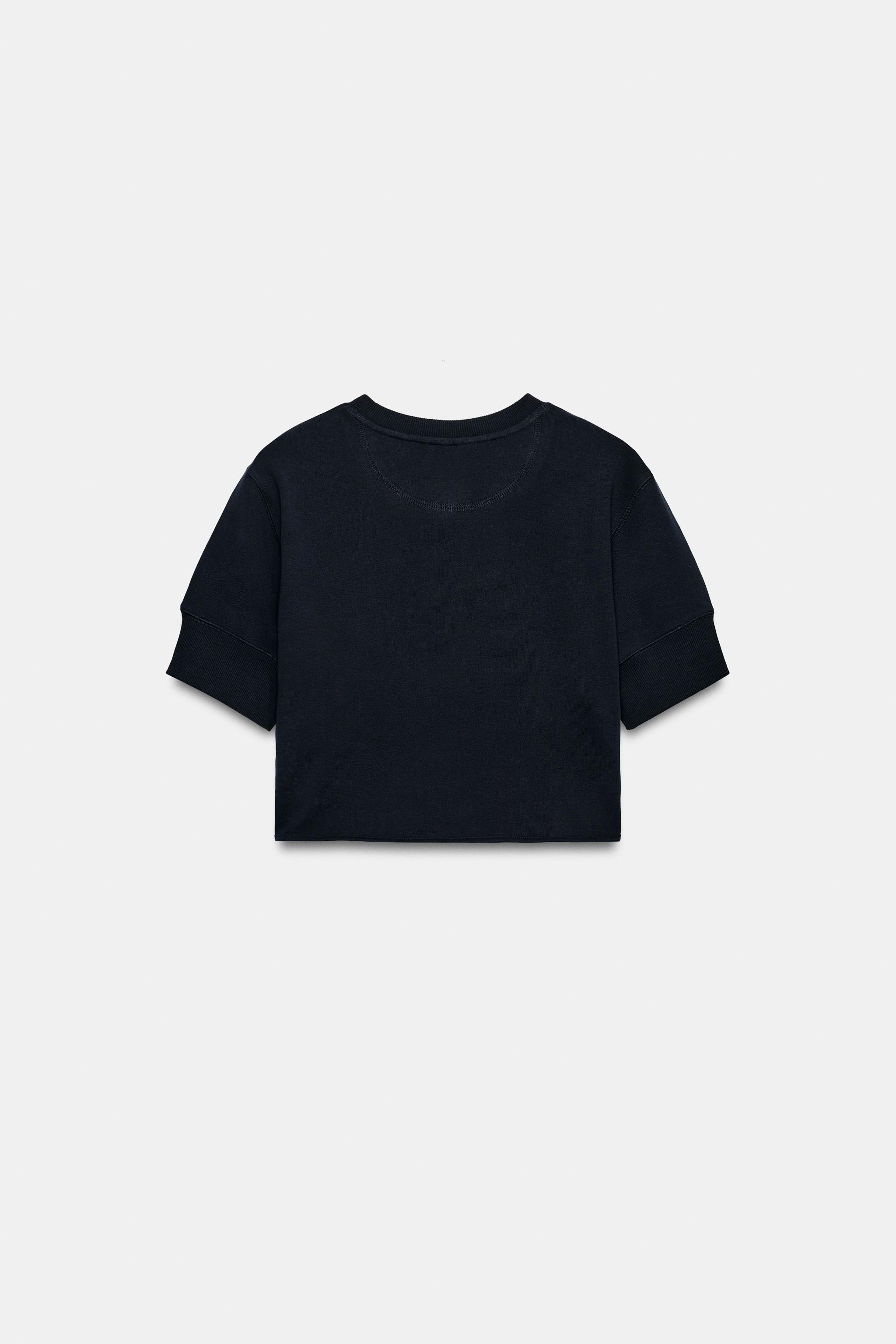 BAKER NECK CROP SWEATSHIRT