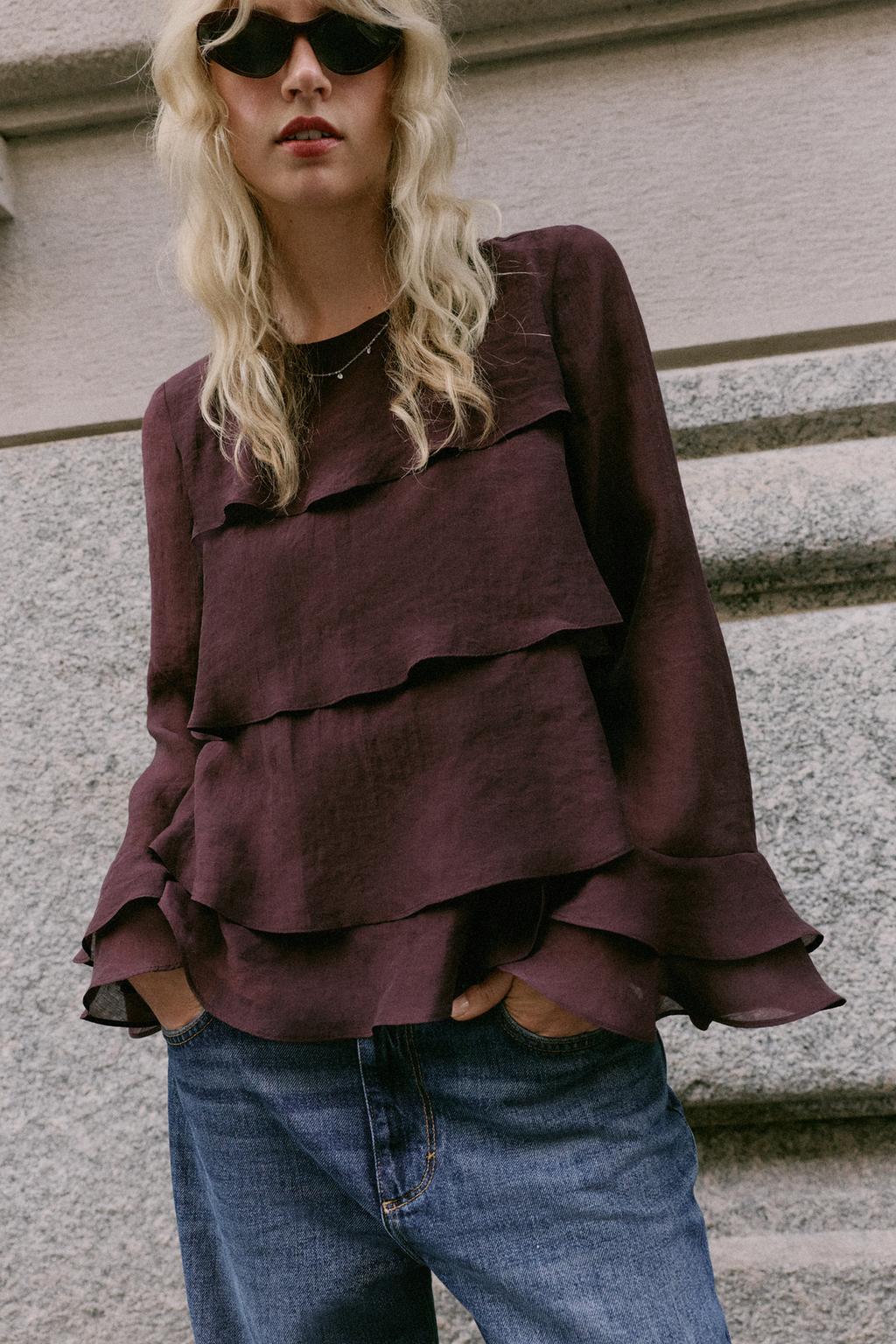 SHIRT WITH RUFFLES