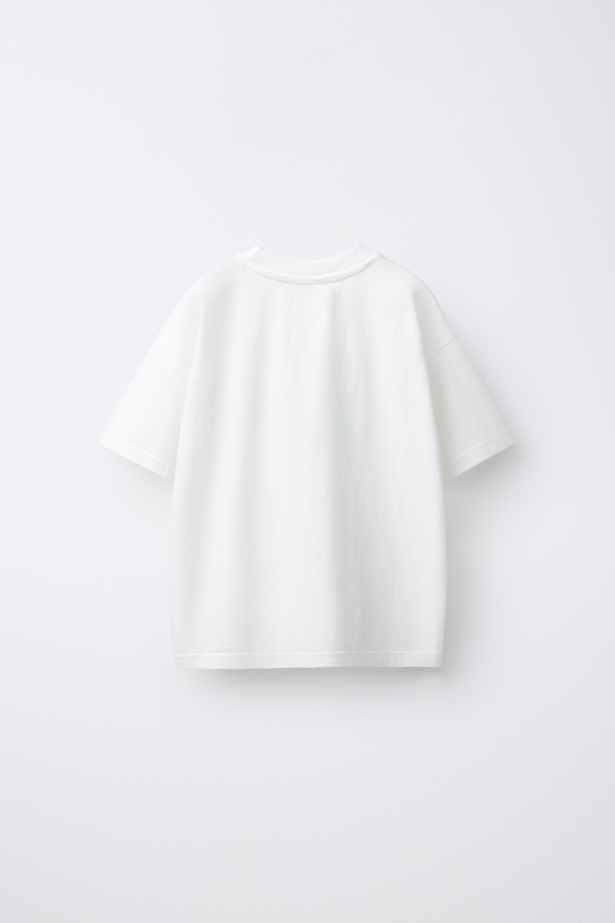 PHOTO PRINT T-SHIRT — White