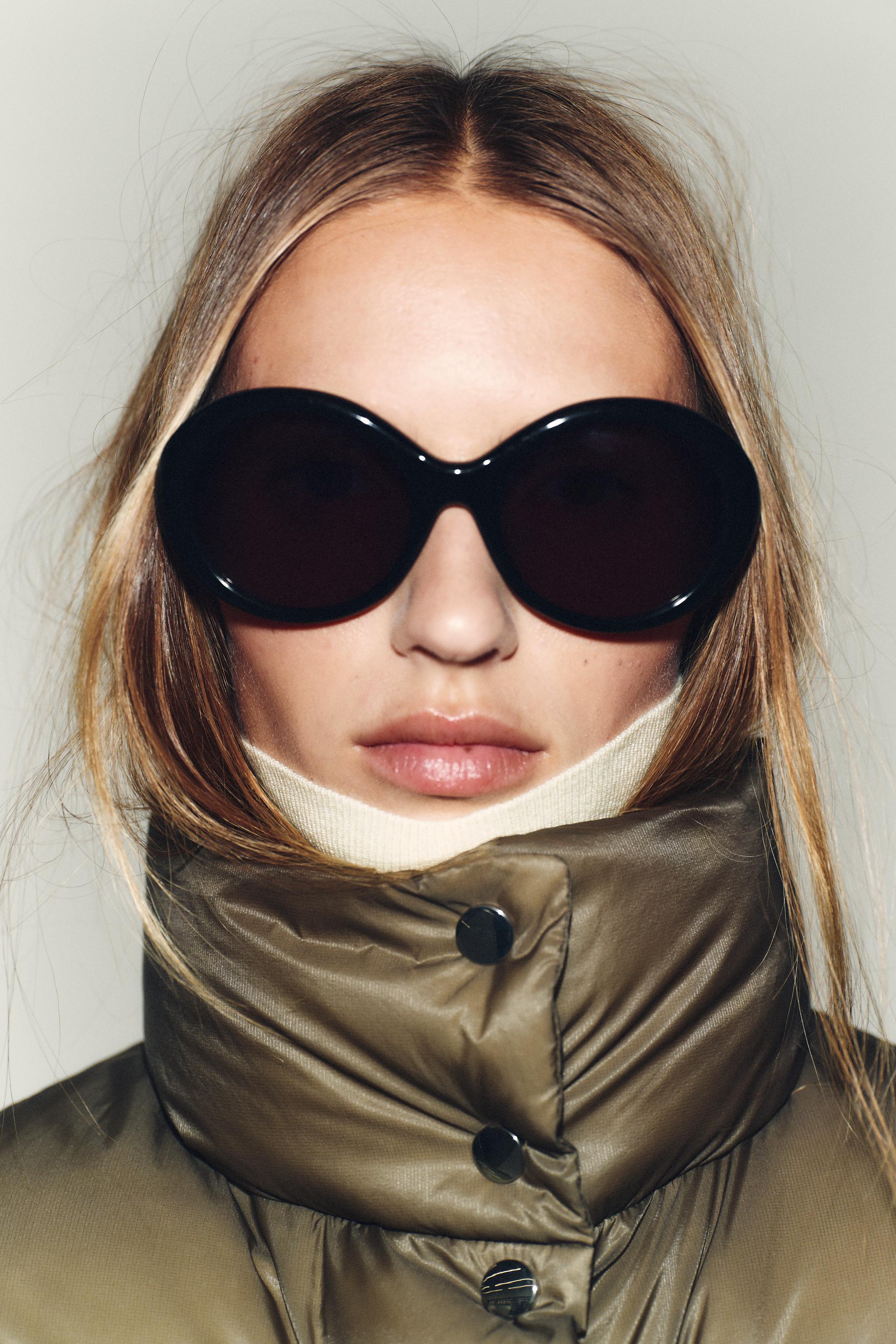 WATER REPELLENT WINDPROOF SHORT DOWN JACKET - Khaki | ZARA