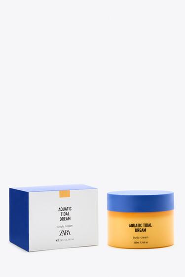 AQUATIC TIDAL DREAM BODY CREAM 230ML (7.78 FL. OZ). - TINTED LEATHER by Zara - Image 1