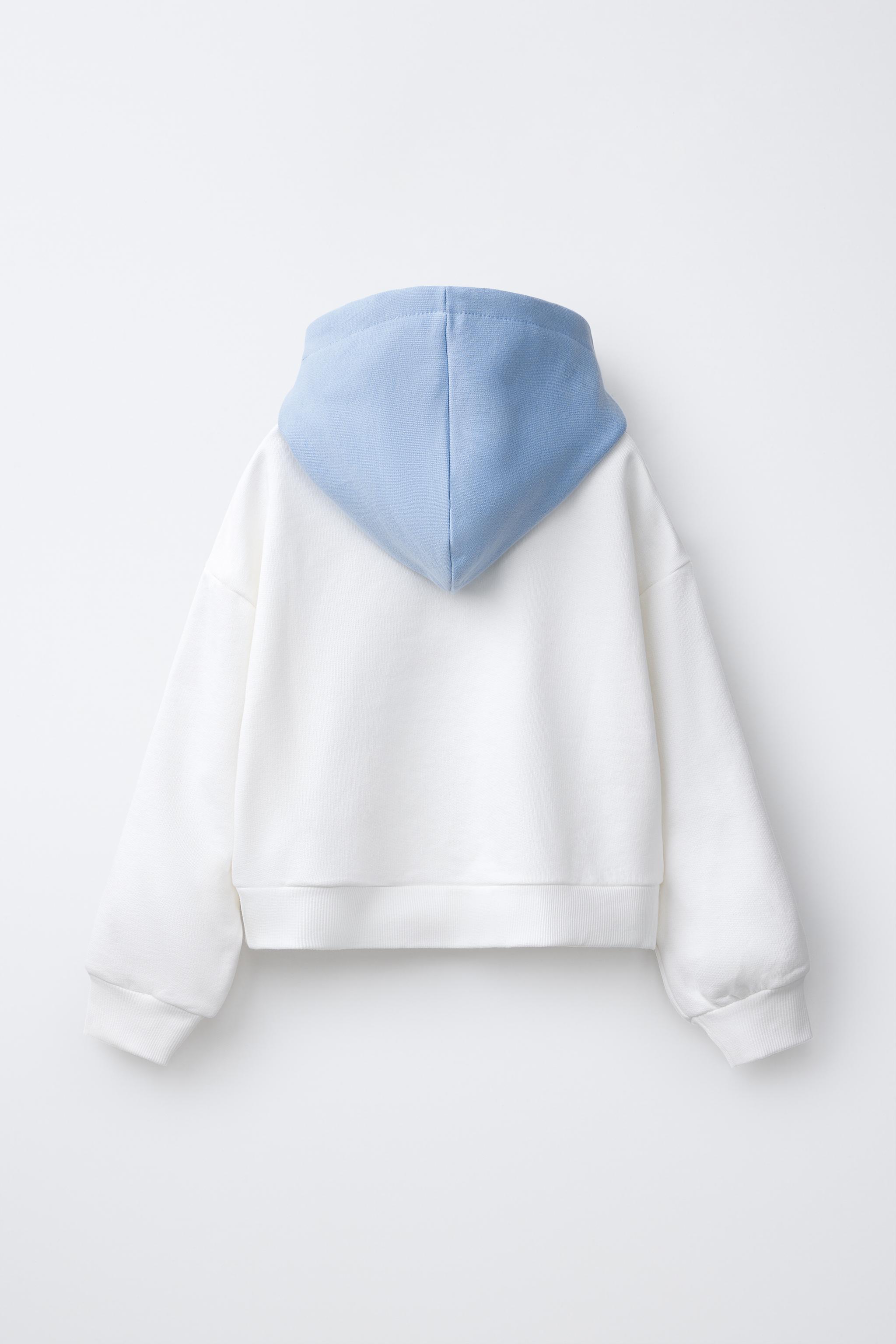 ARGENTINA PRINT HOODIE — Oyster-white