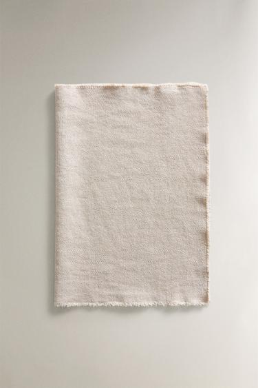 THICK LINEN PLACEMAT - Light beige by Zara - Image 1