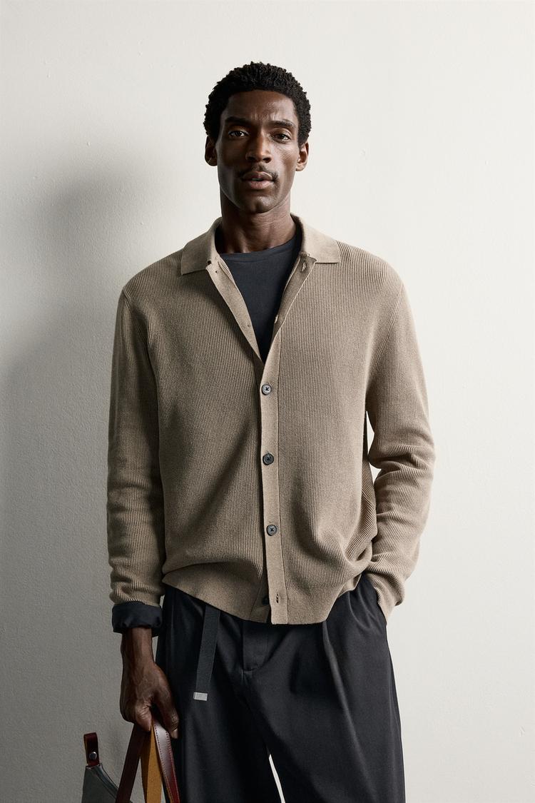 100% COTTON CARDIGAN