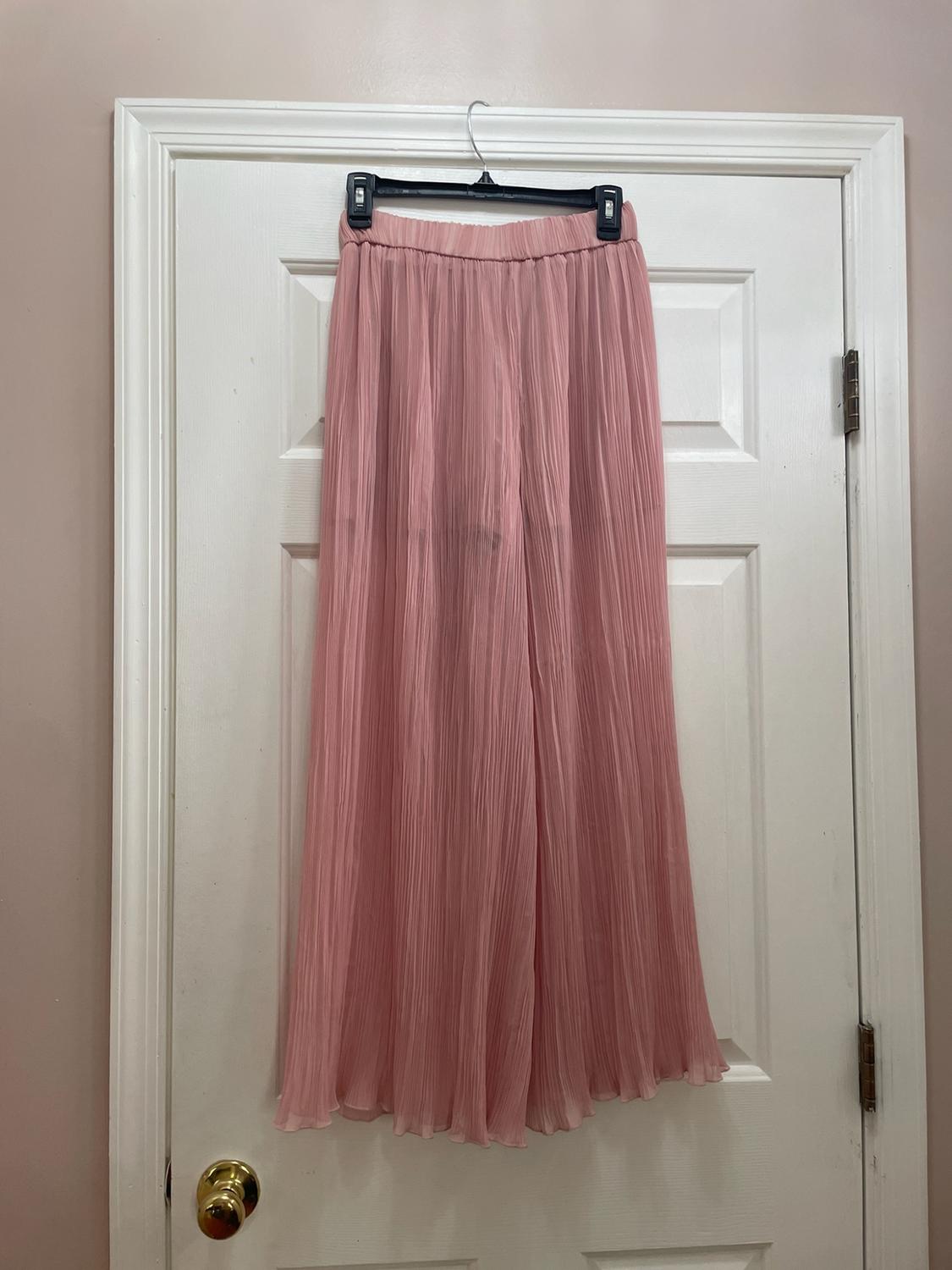 PLEATED WIDE LEG PANTS - Image 2