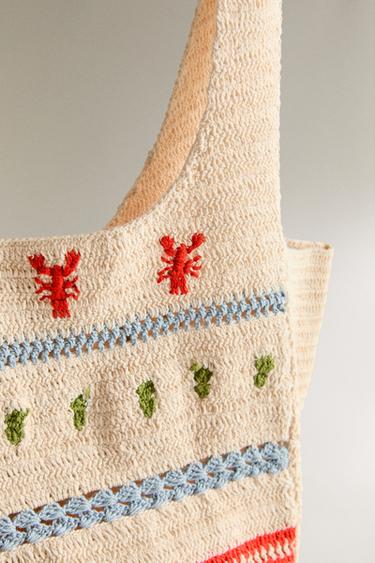 SAC ENFANT CROCHET - Beige clair de Zara - Image 2