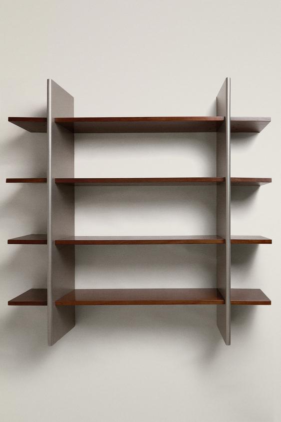 REGAL AUS HOLZ UND STAHL - Silber von Zara - Bild 0