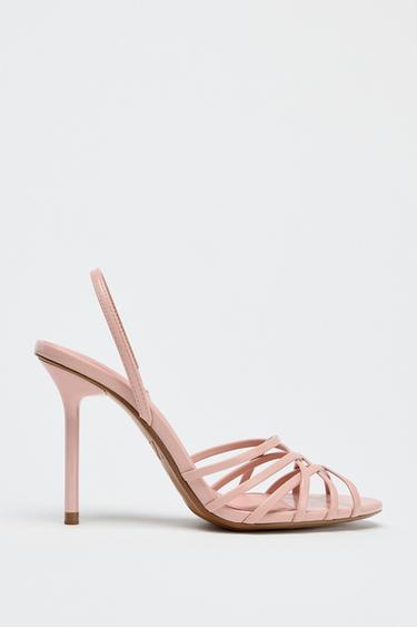 STRAPPY SANDALS - Pink by Zara