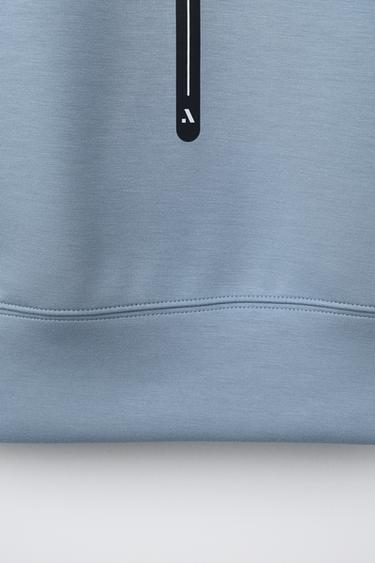 SPORTY HOODED GILET - Green / Blue by Zara - Image 3