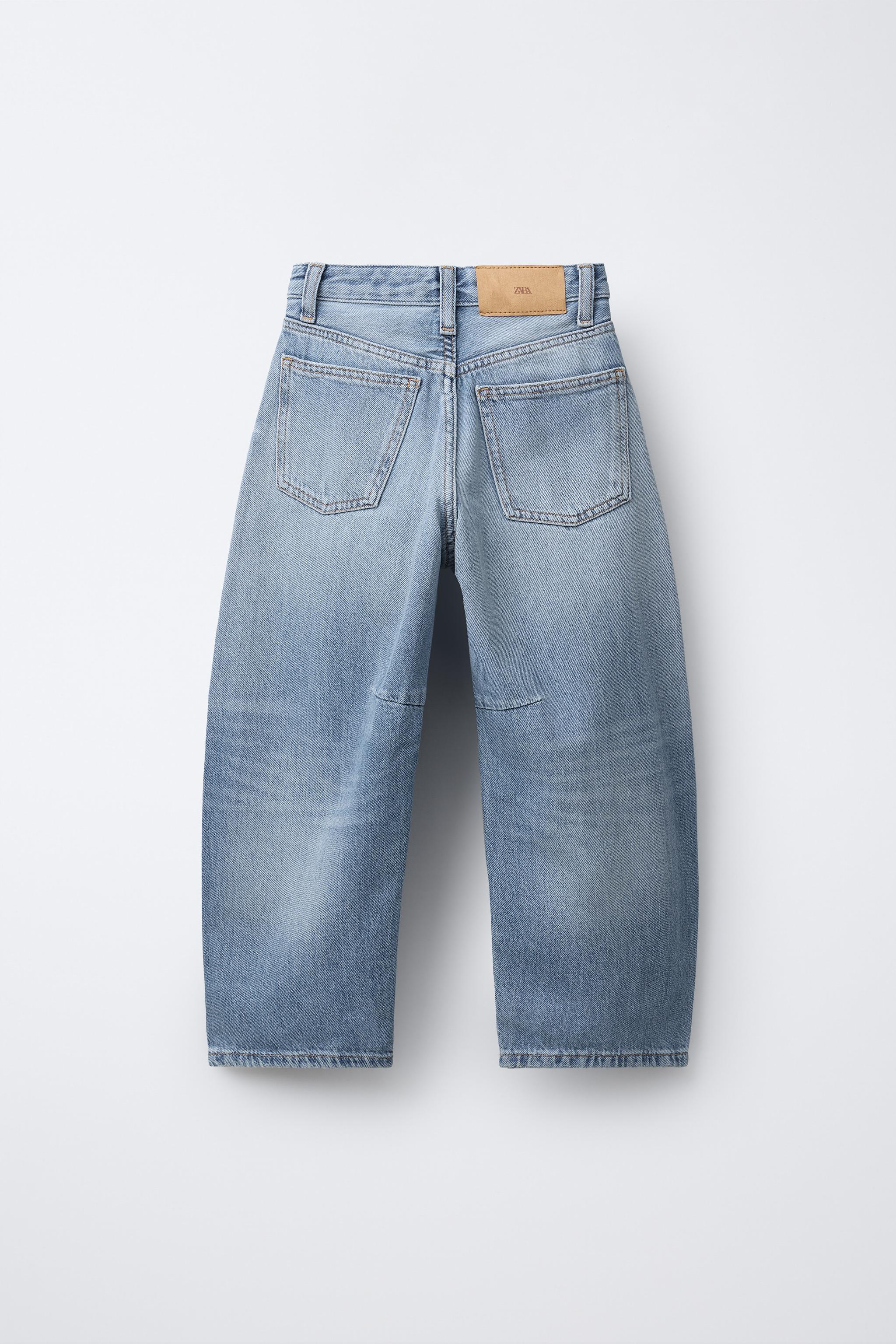 バレルフィットデニムパンツ - ブルー | ZARA Japan / 日本