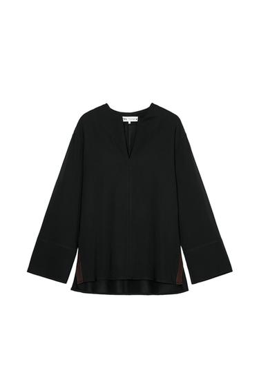 SIDE STRIPE BLOUSE ZW COLLECTION