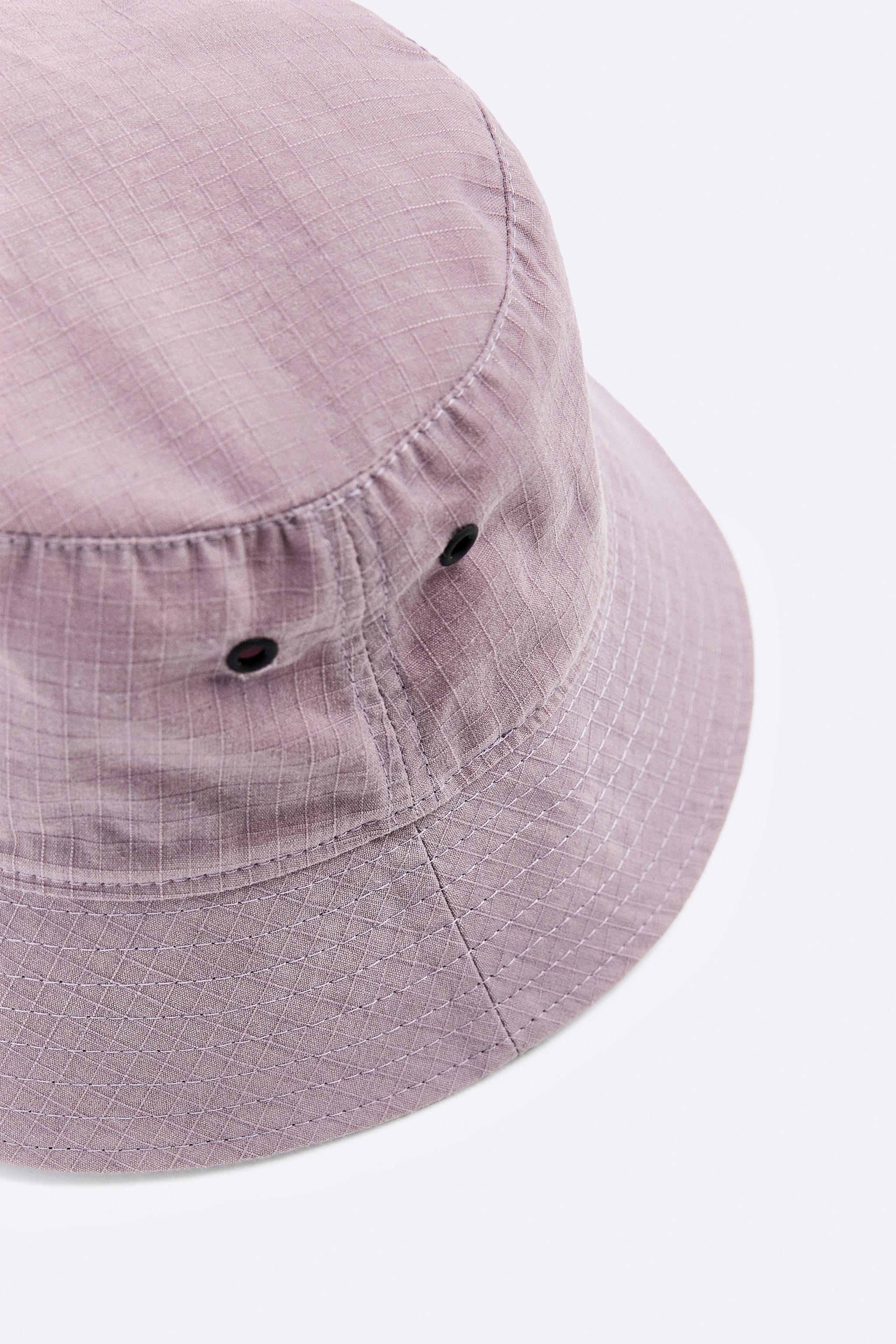 BUCKET HAT WITH POCKET - Brown / Taupe | ZARA United States