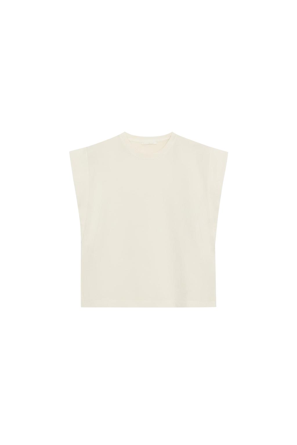 COTTON DROP SHOULDER T-SHIRT - image 3