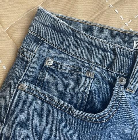 BASIC DENIM BERMUDA SHORTS - Image 3