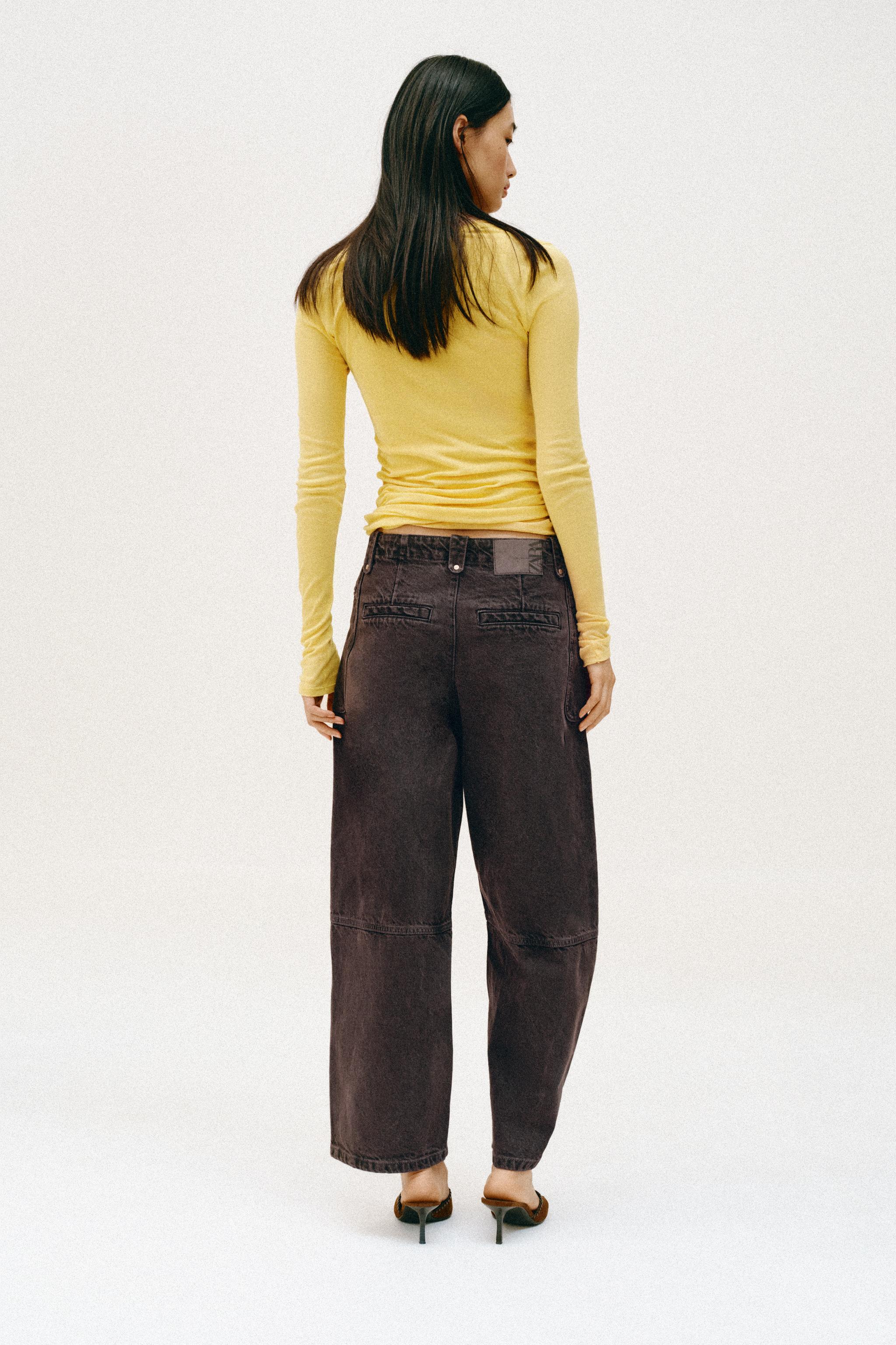 Z1975 MID-RISE BARREL CARGO JEANS