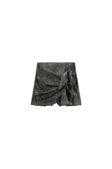 SKORT WITH KNOT DETAIL