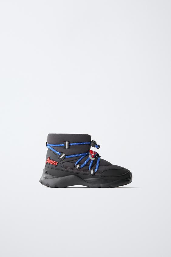 Zara MARVEL AVENGERS© BOOTS - Black - Image 0