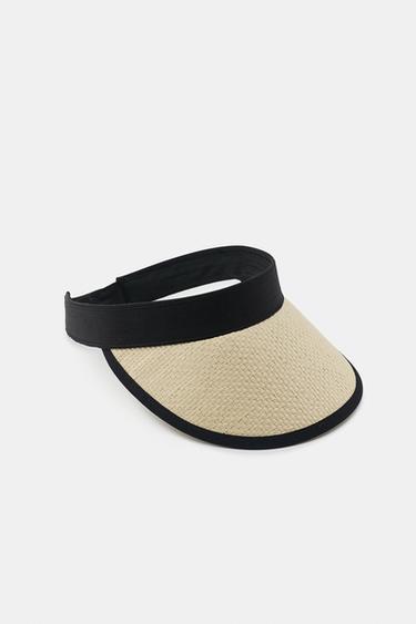 CONTRAST STRAP VISOR - Light beige by Zara - Image 3
