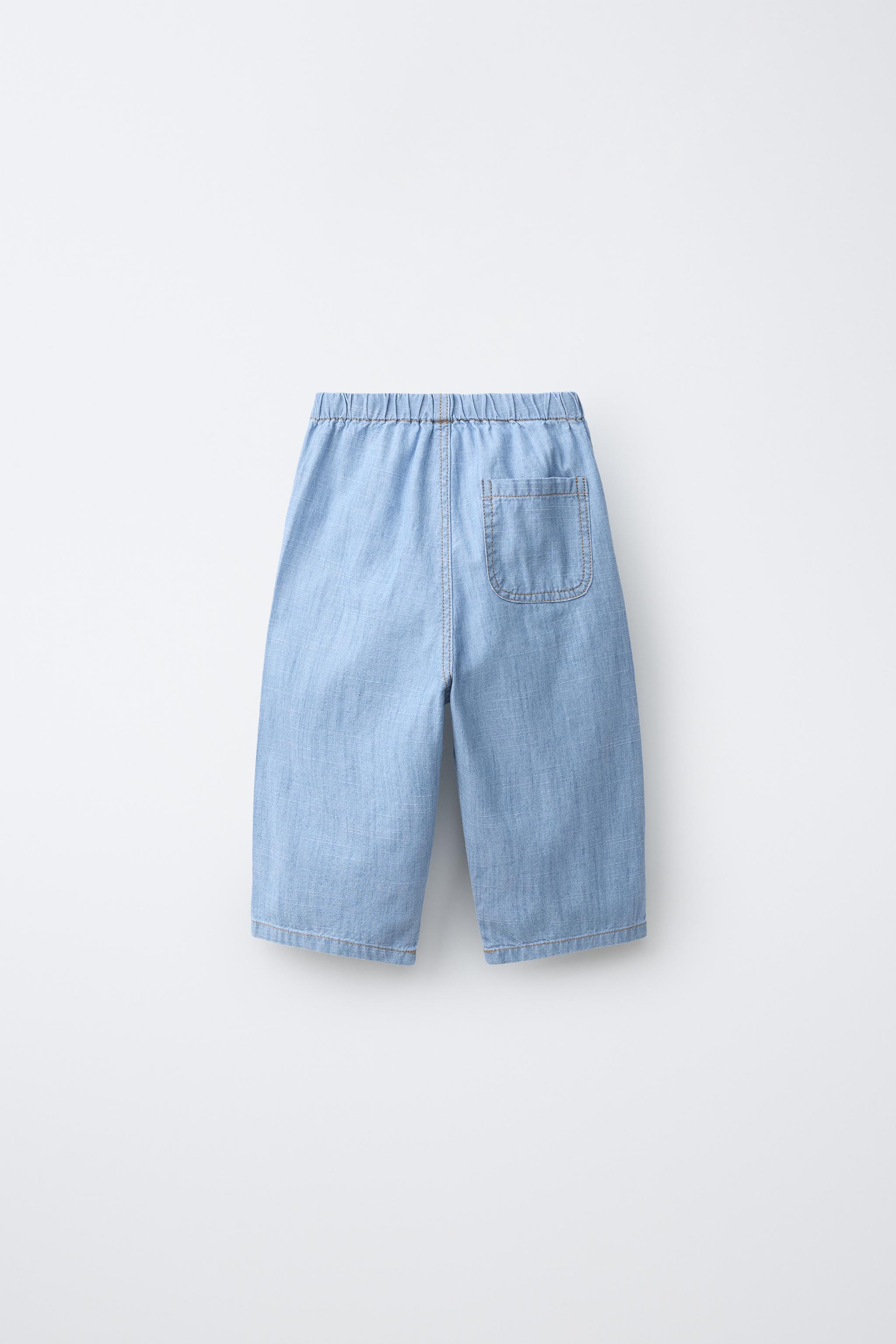 Детские брюки Zara DENIM PANTS — фото 3