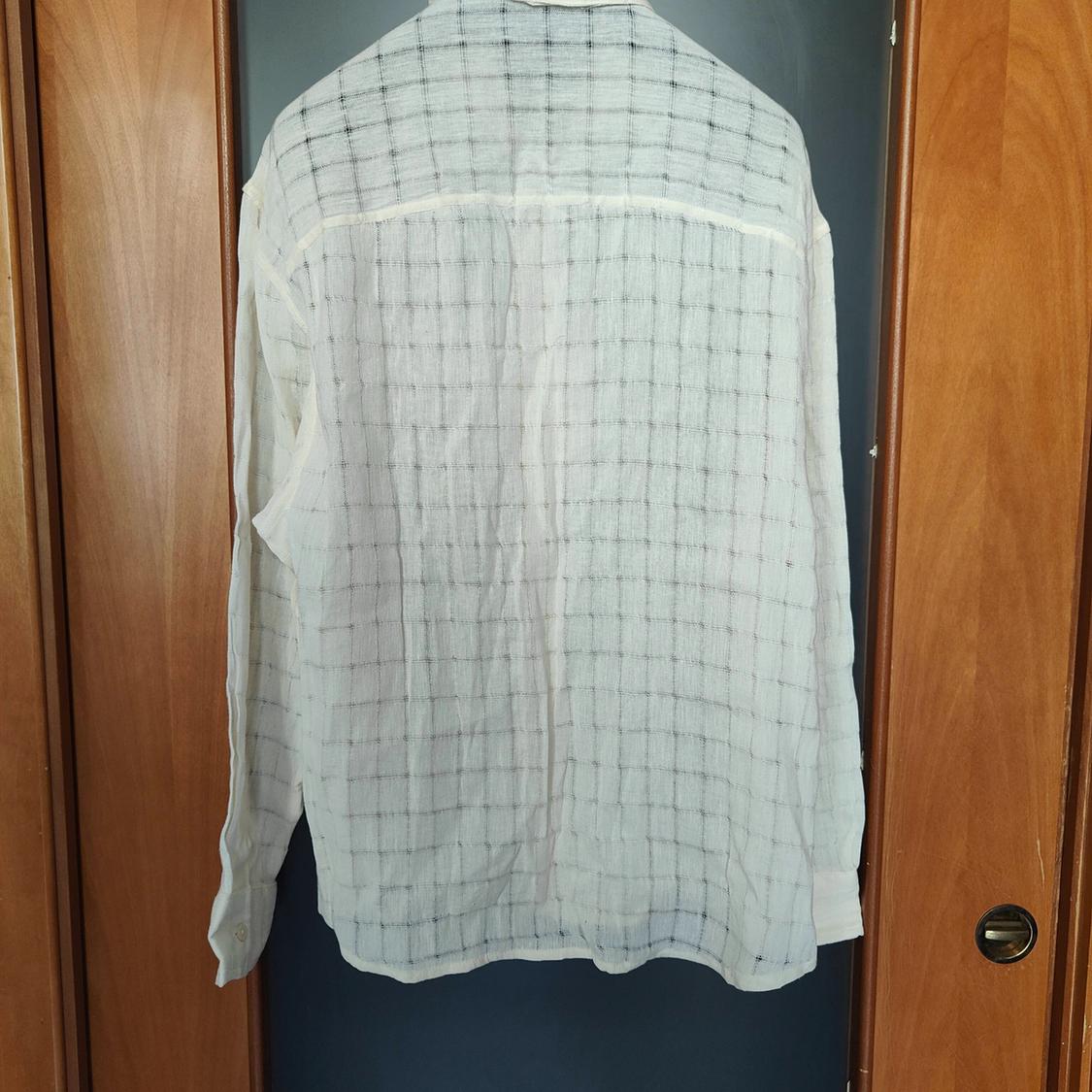CAMICIA TRAMA ECRÙ - Image 2