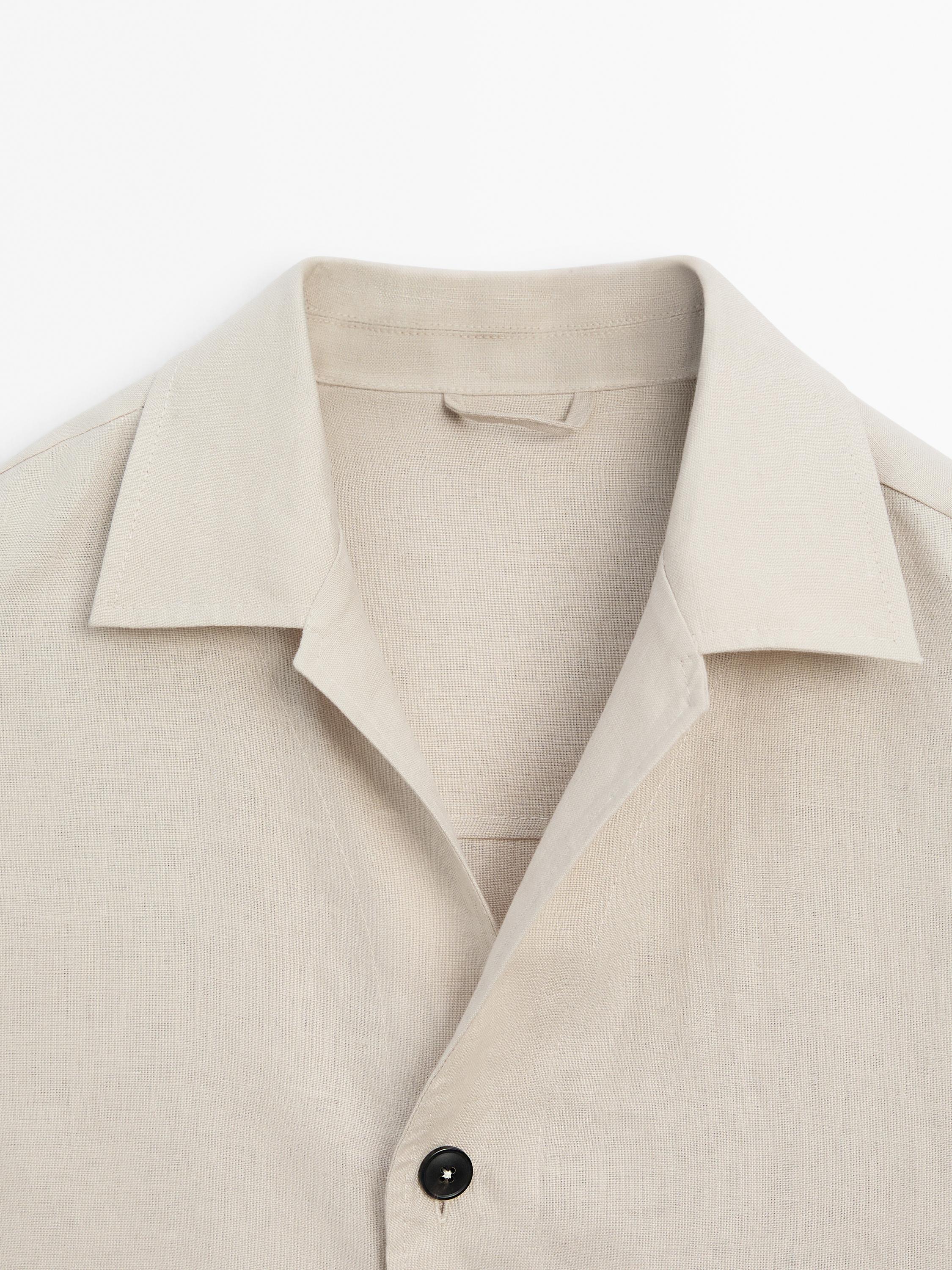 Surchemise ensemble 100 % lin