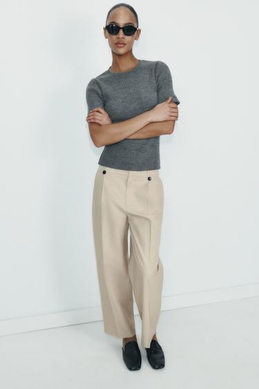 PANTALÓN RECTO - Arena de Zara