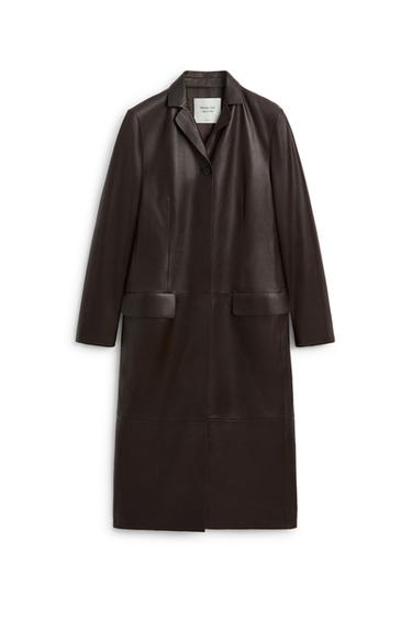 Fitted leather coat - LIMITED EDITION — Brown 2