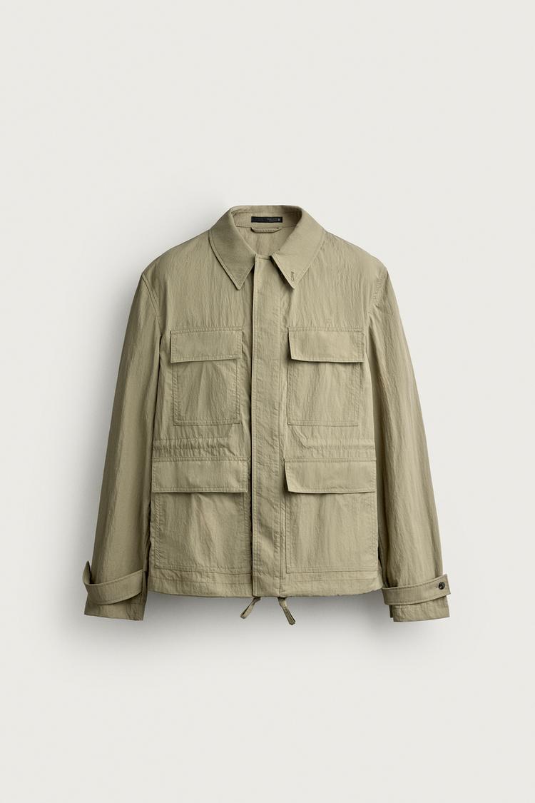 RELAXED FIT POCKET PARKA