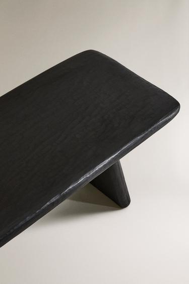 TEXTURED BENCH - Black by Zara - Image 2
