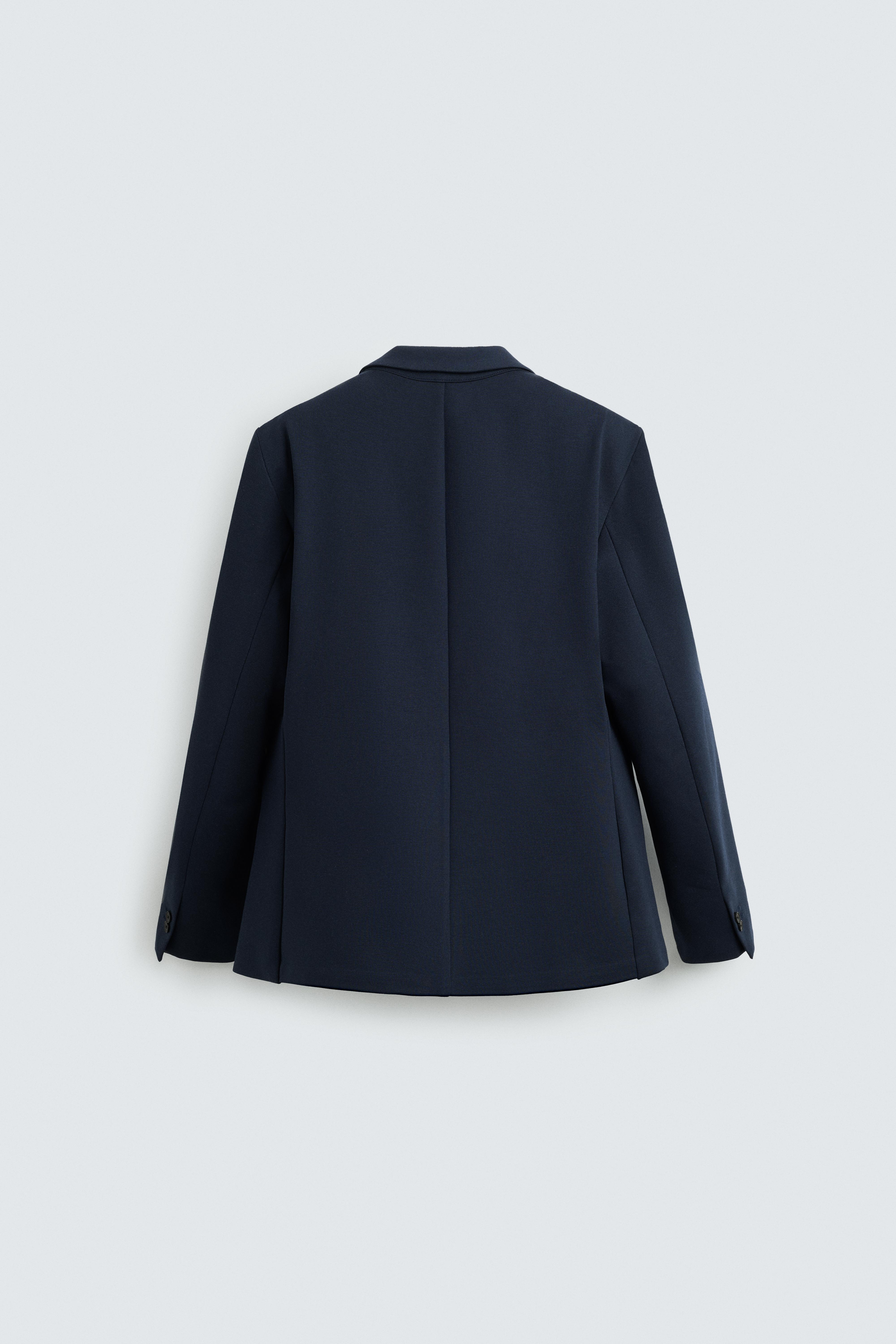 【ZARA】スリムフィットコンフォートブレザー 9189/100/802 スリムフィットコンフォートブレザー - グレー | ZARA Japan / 日本