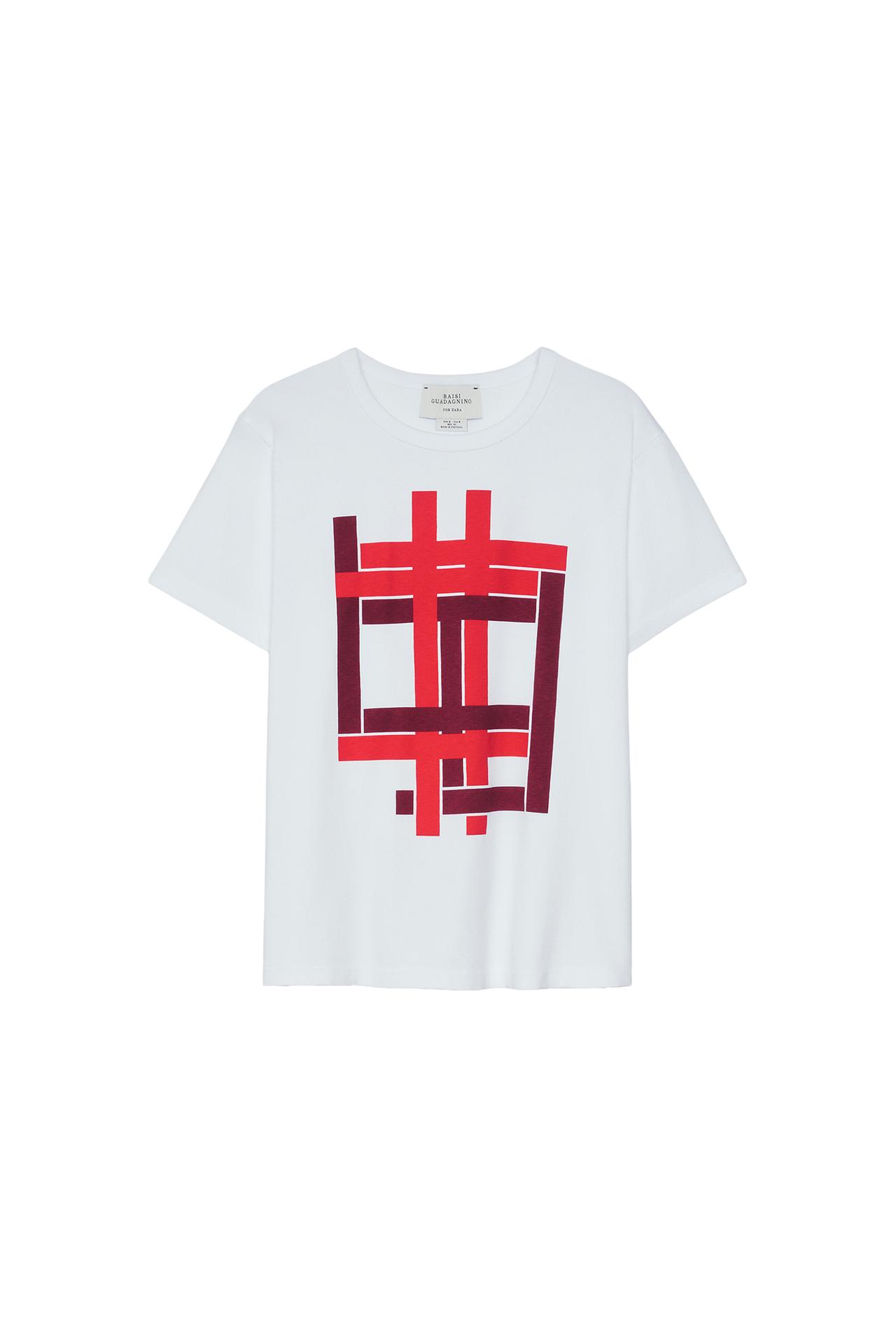 MAZE PRINT T-SHIRT
