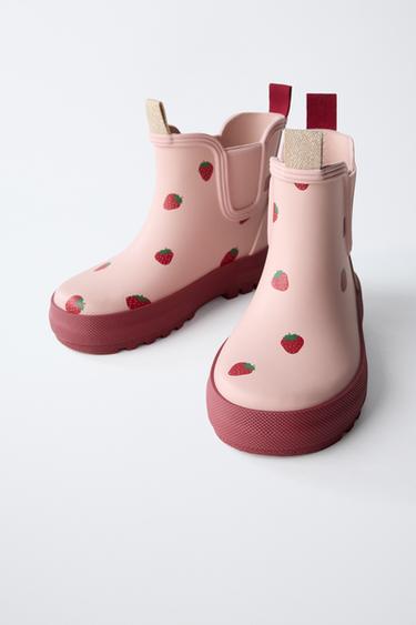 STRAWBERRY WELLIES - Pink by Zara - Image 2