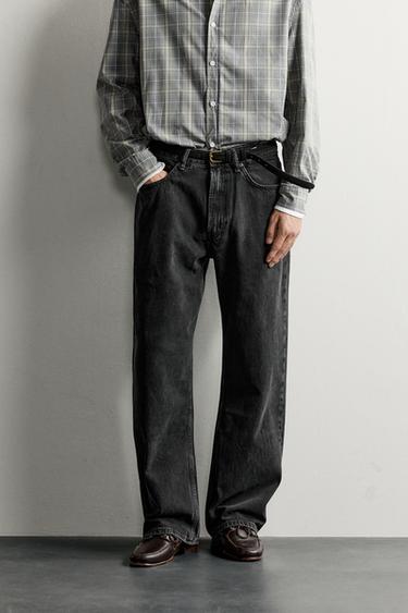 LOOSE FIT JEANS — Black 2