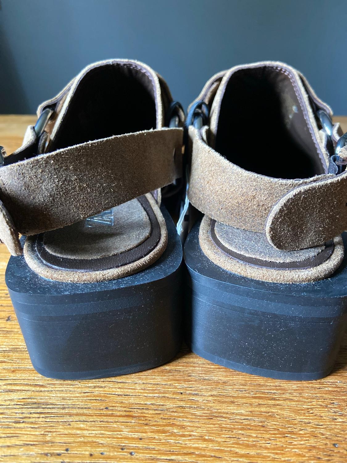 LEATHER BIKER CLOGS - Image 2