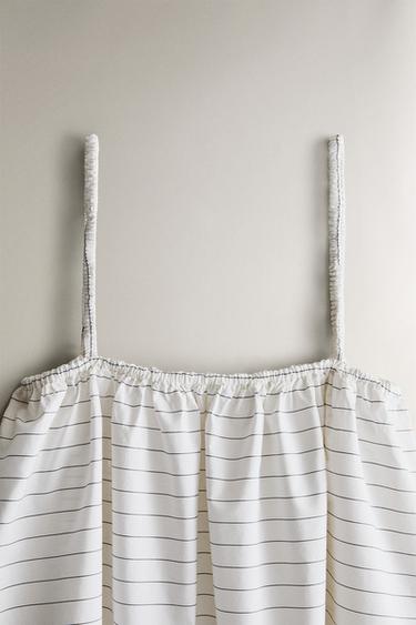 STRIPED TOP - Ecru by Zara - Image 1