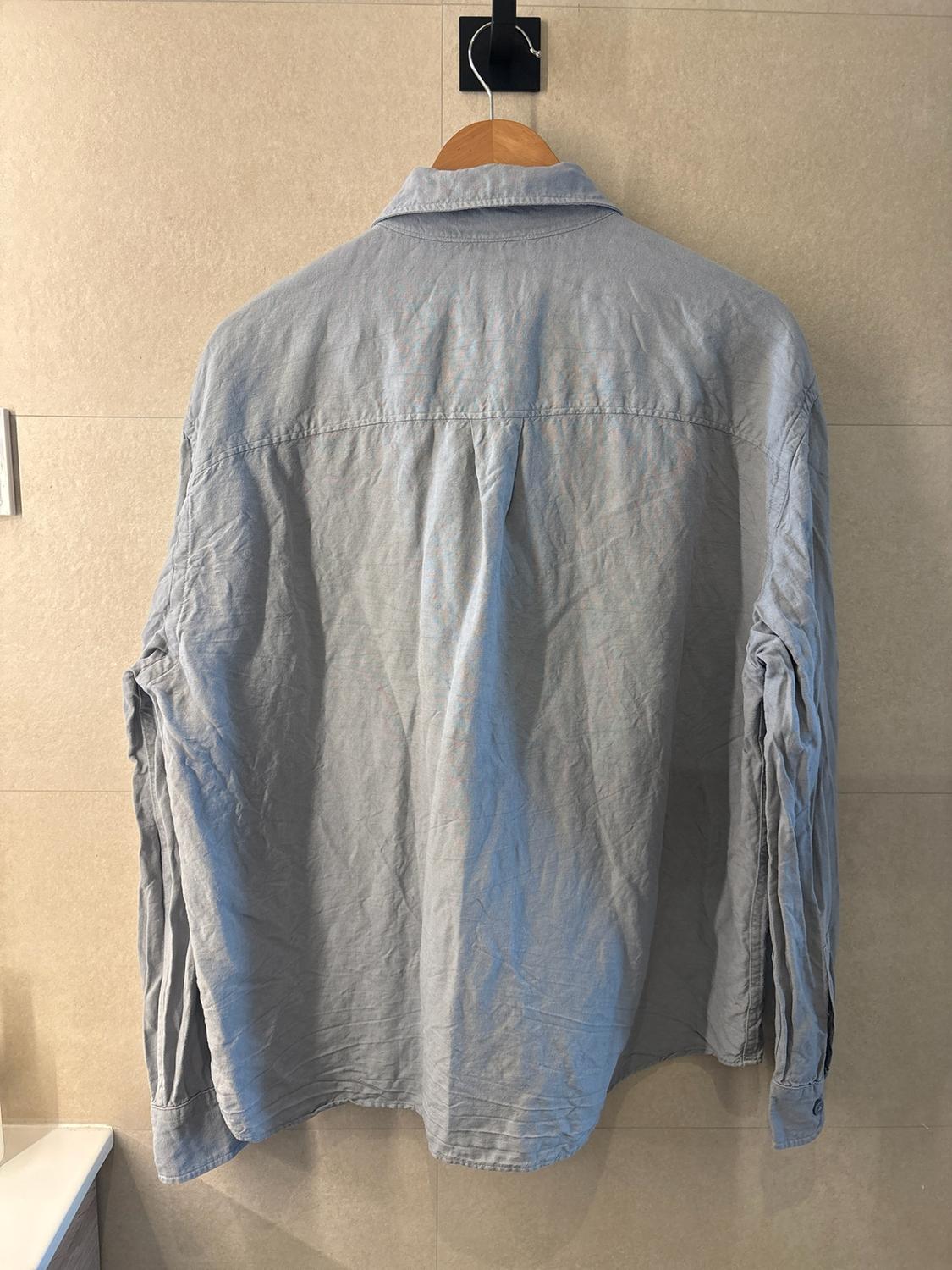 VISCOSE/LINEN BLEND SHIRT - Image 2