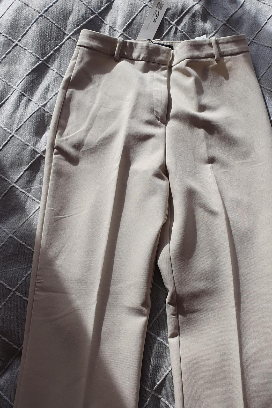 STRAIGHT FIT TROUSERS WITH VENTS - Image 3