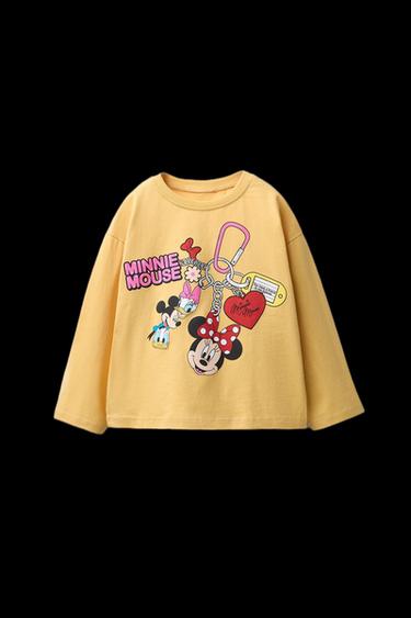 MINNIE MOUSE AND FRIENDS © DISNEY PRINT T-SHIRT - Yellow by Zara - Image 0